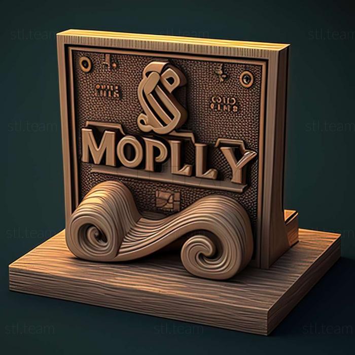 3D model Monopoly Plus game (STL)